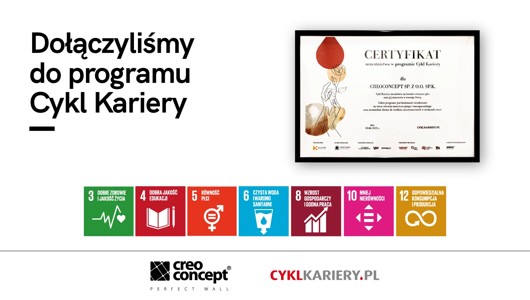 We are starting a collaboration with the Kulczyk Foundation